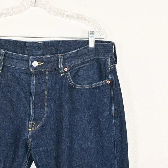 Buck Mason Ford Standard 14oz Double Dip Denim Jeans indigo 36x34 (36x32 fit)